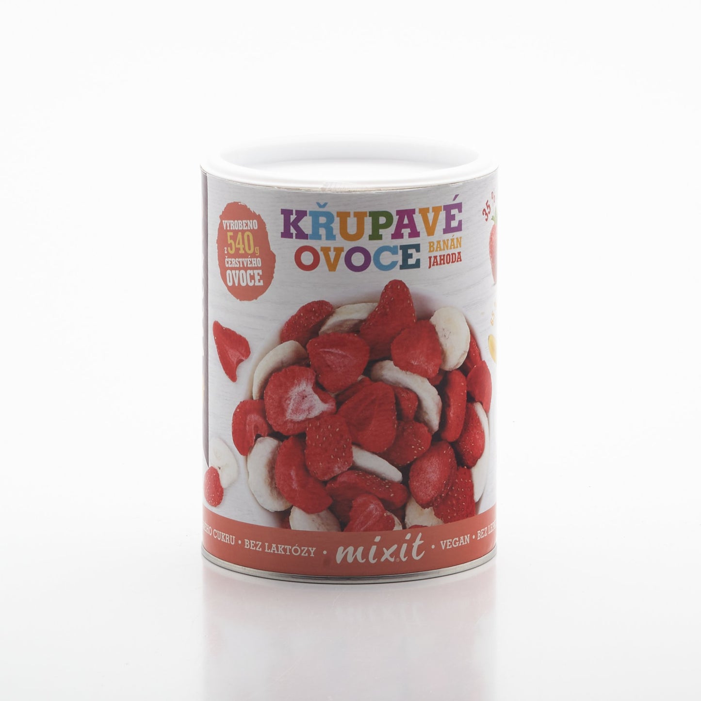 Banán Jahoda - Chrumkavé ovocie 80g