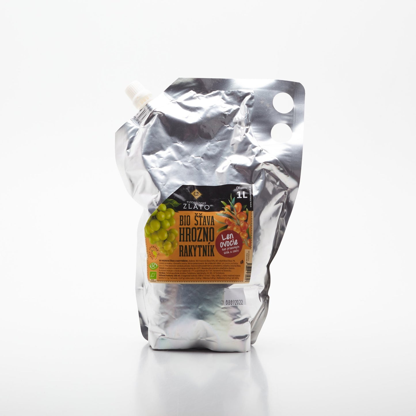 BIO hrozno-rakytníková šťava 1l