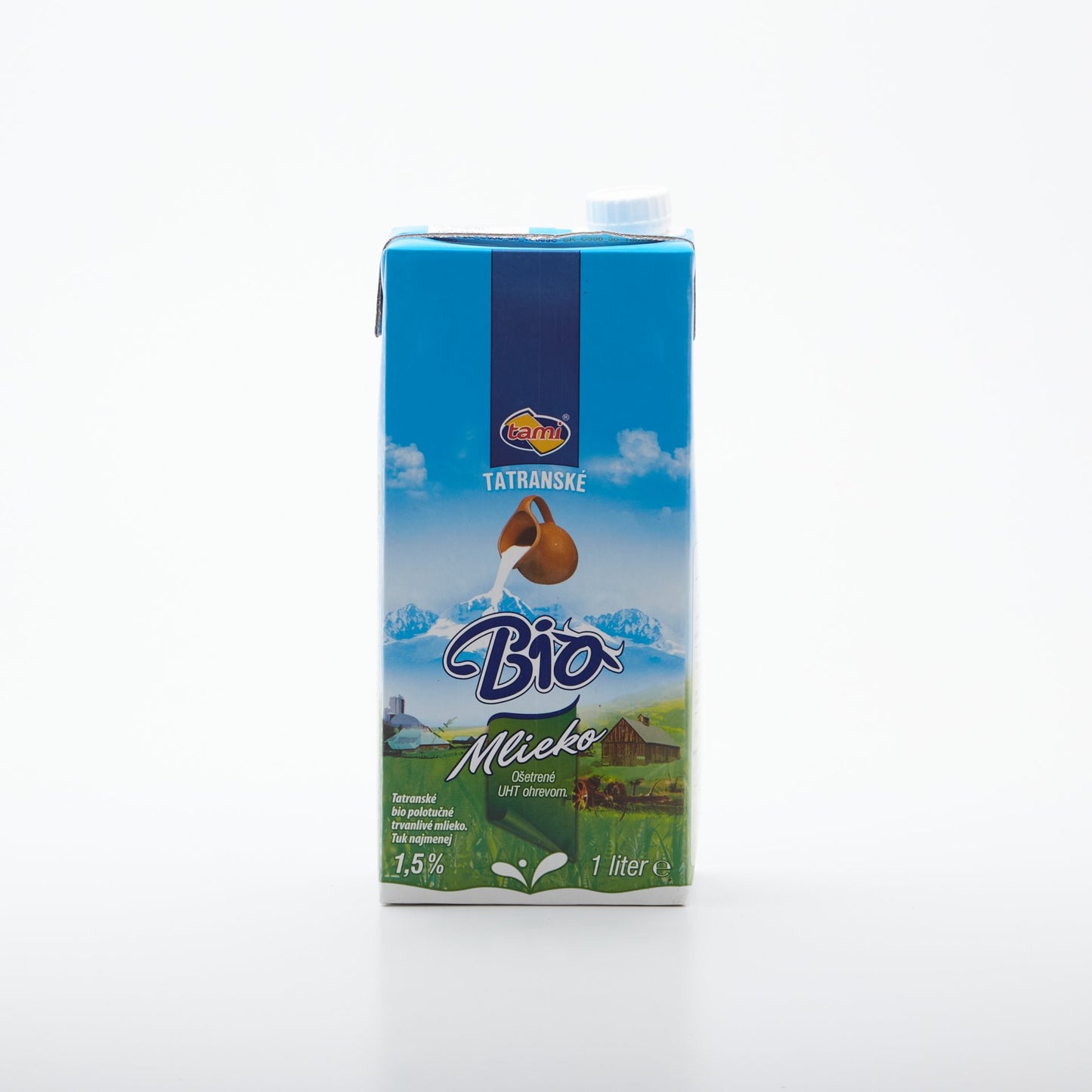 BIO mlieko trvanlivé 1,5% 1l