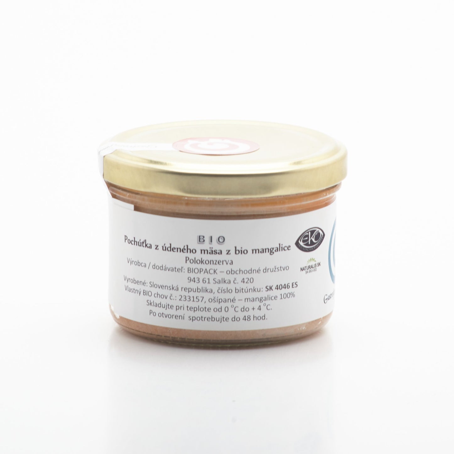 BIO Pochúťka z údenej mangalice 200g