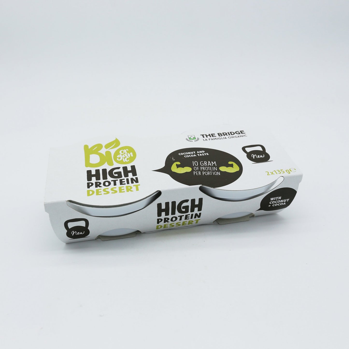 BIO Protein dezert kokos-kakao 2x135g