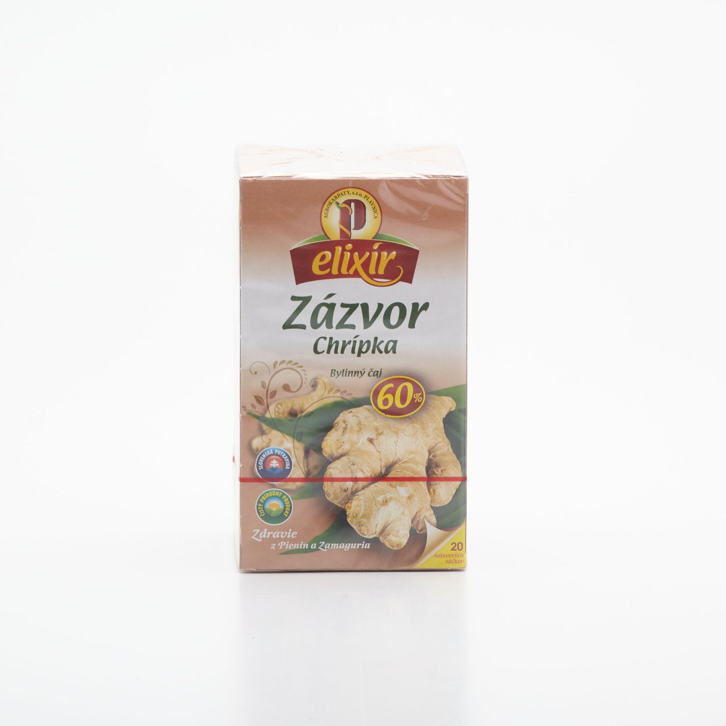 Čaj elixír zázvor proti chrípke 30g