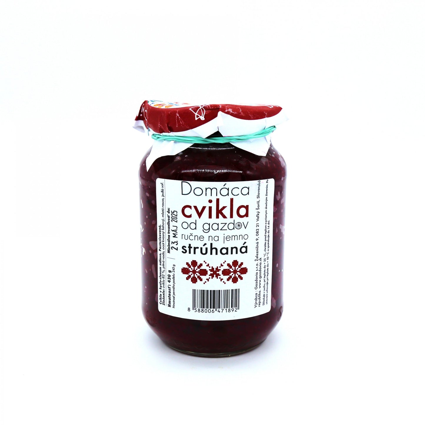Domáca cvikla od gazdov 430g