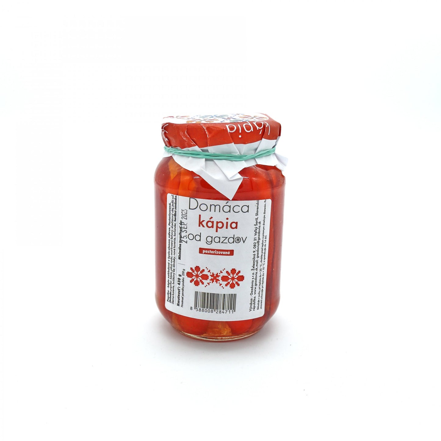 Domáca kápia od gazdov 430g