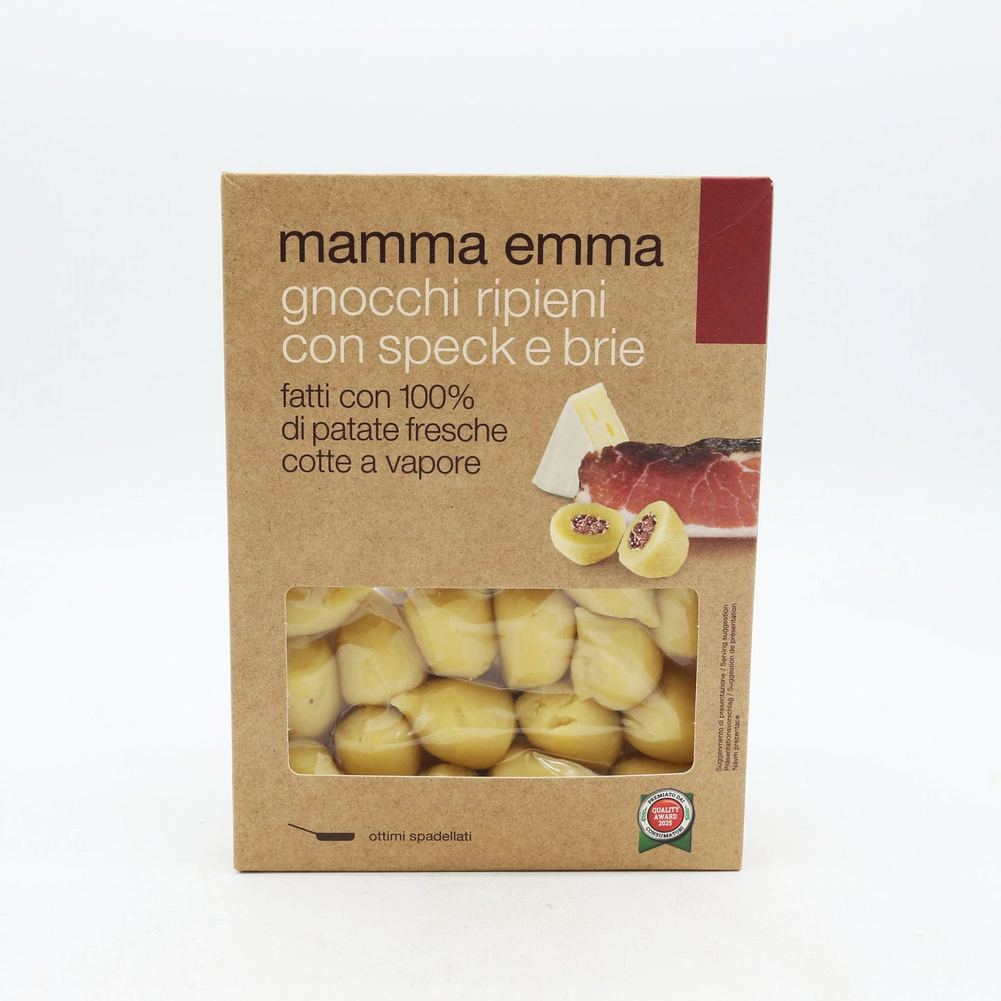 Gnocchi plnené so Speck a syrom Brie350g