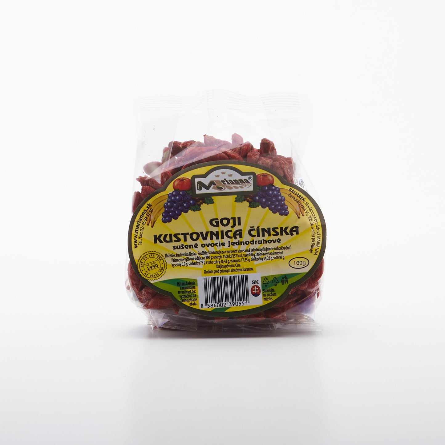 Goji kustovnica čínska 100g