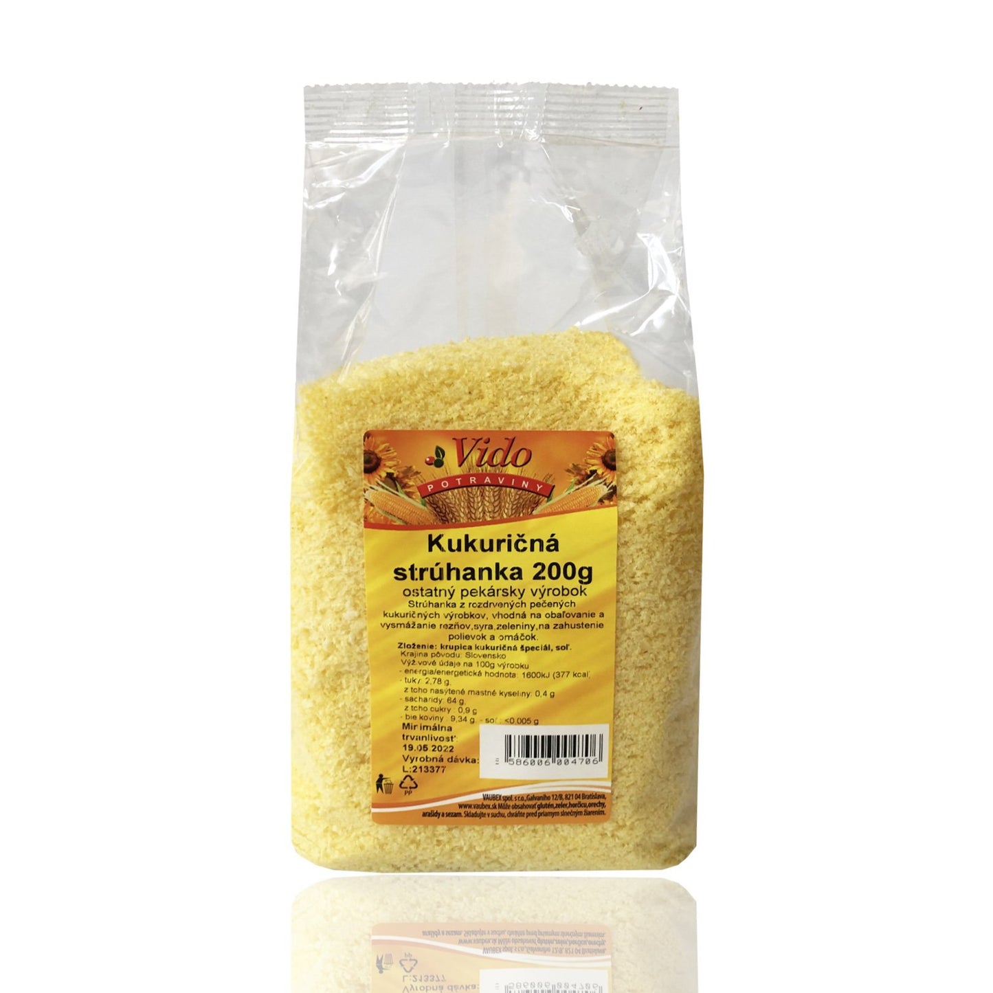 Kukuričná strúhanka 200g