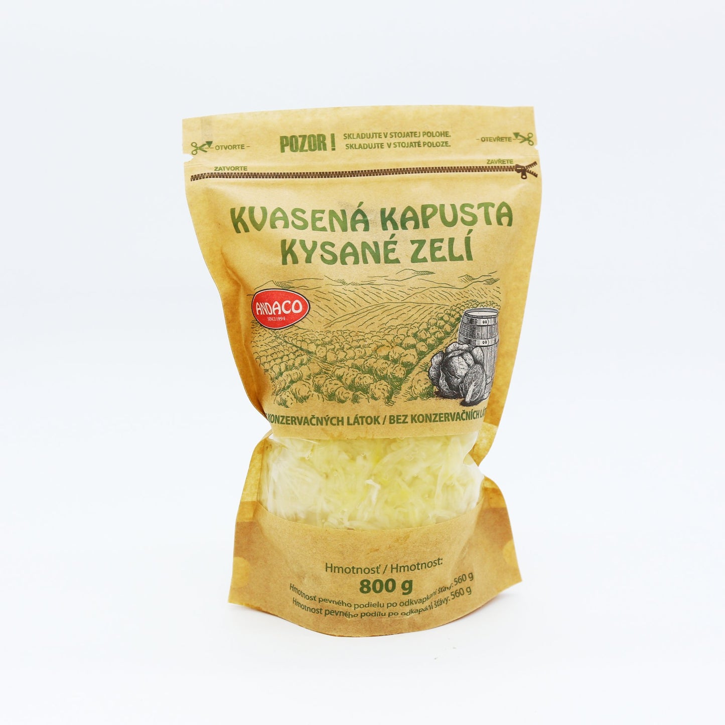 Kvasená kapusta 800 g