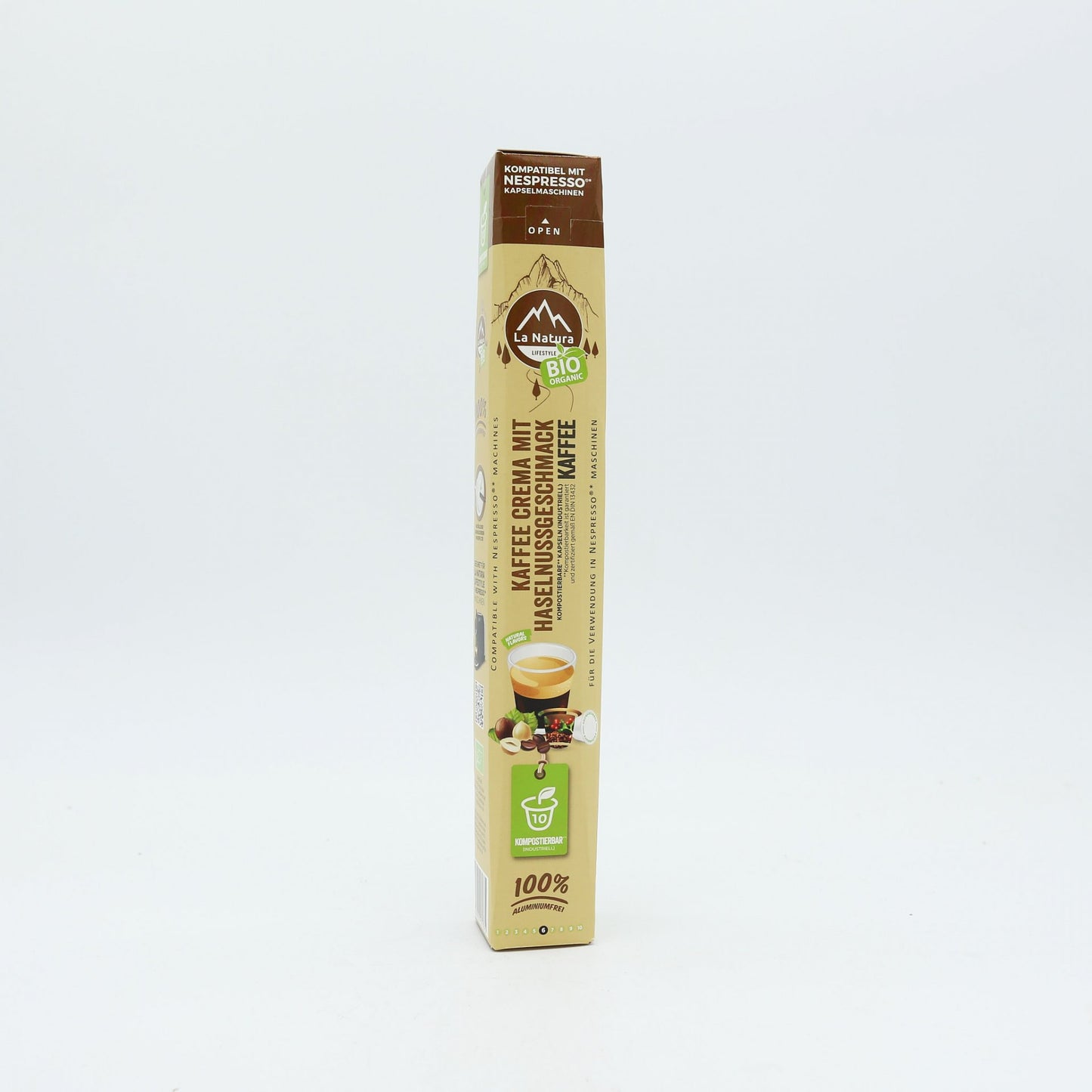 La Natura BIO Coffee CREMA Haseln.10ks