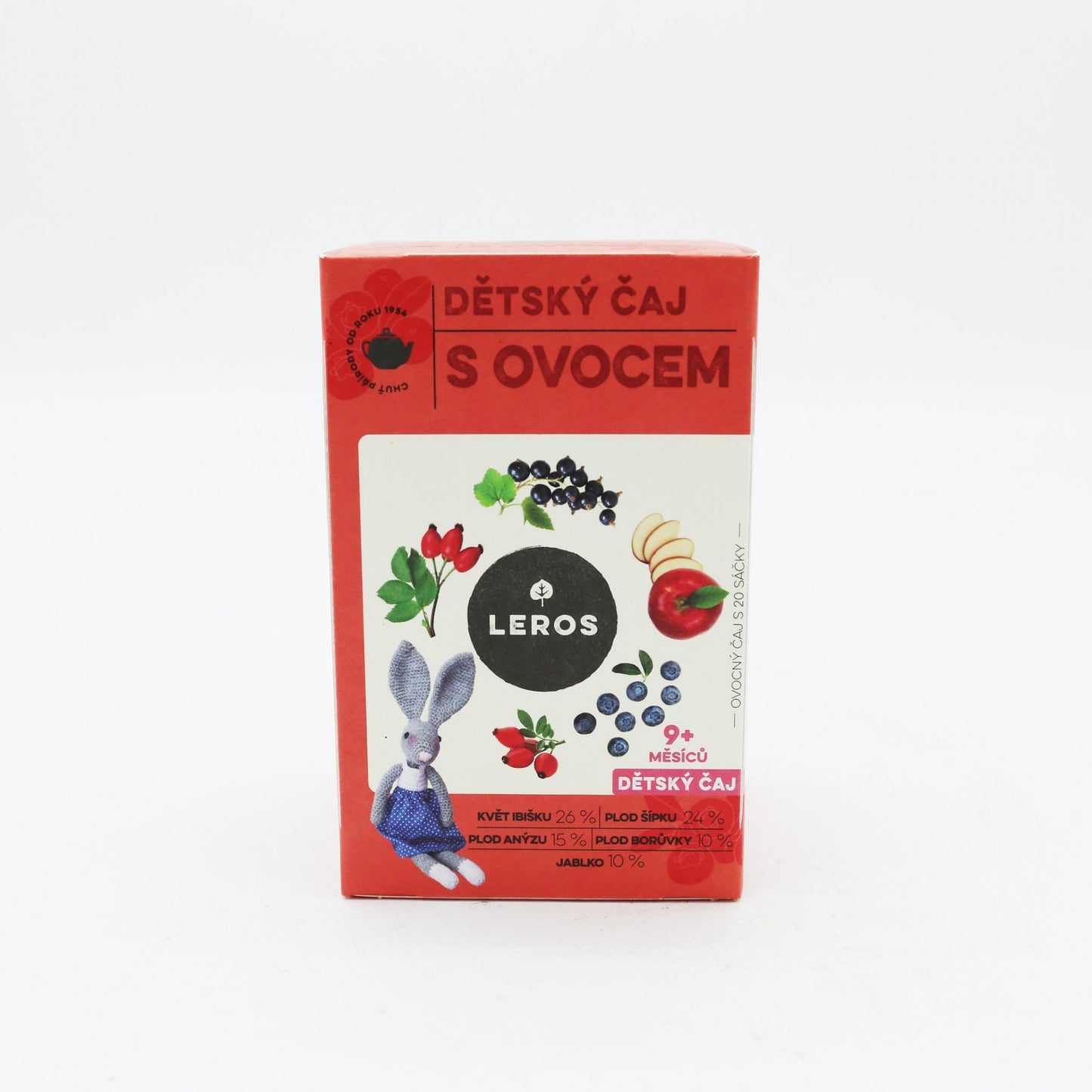 LEROS Detský čaj s ovocím 40g