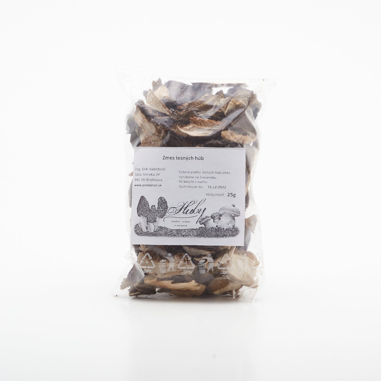 Lesná zmes sušených húb 25g