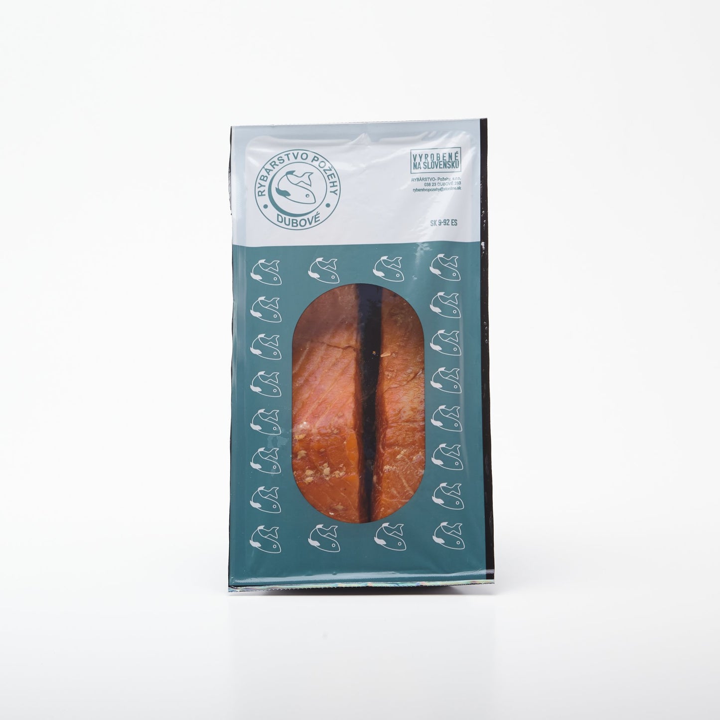 Údený atlantický losos filet s kožou