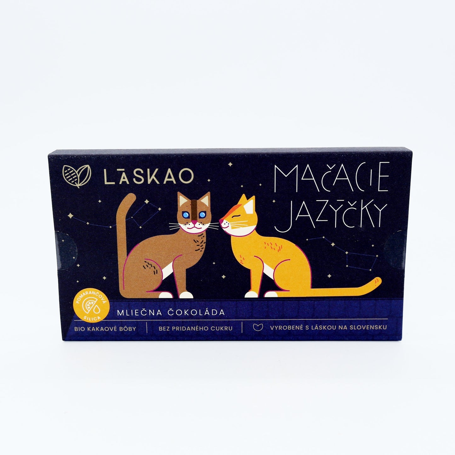 Mačacie jazýčky s pomarančom 80g