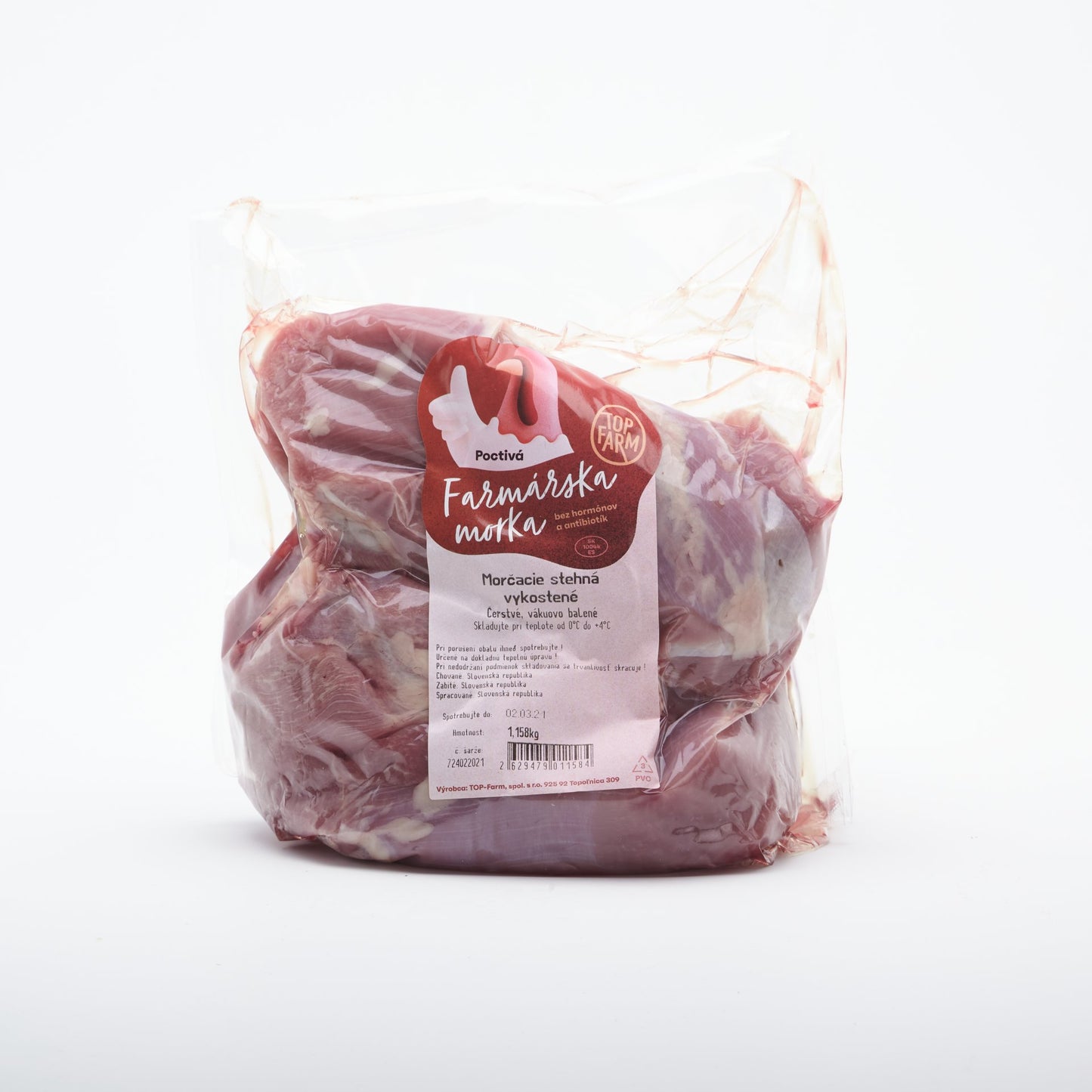 Morčacie vykostené stehná