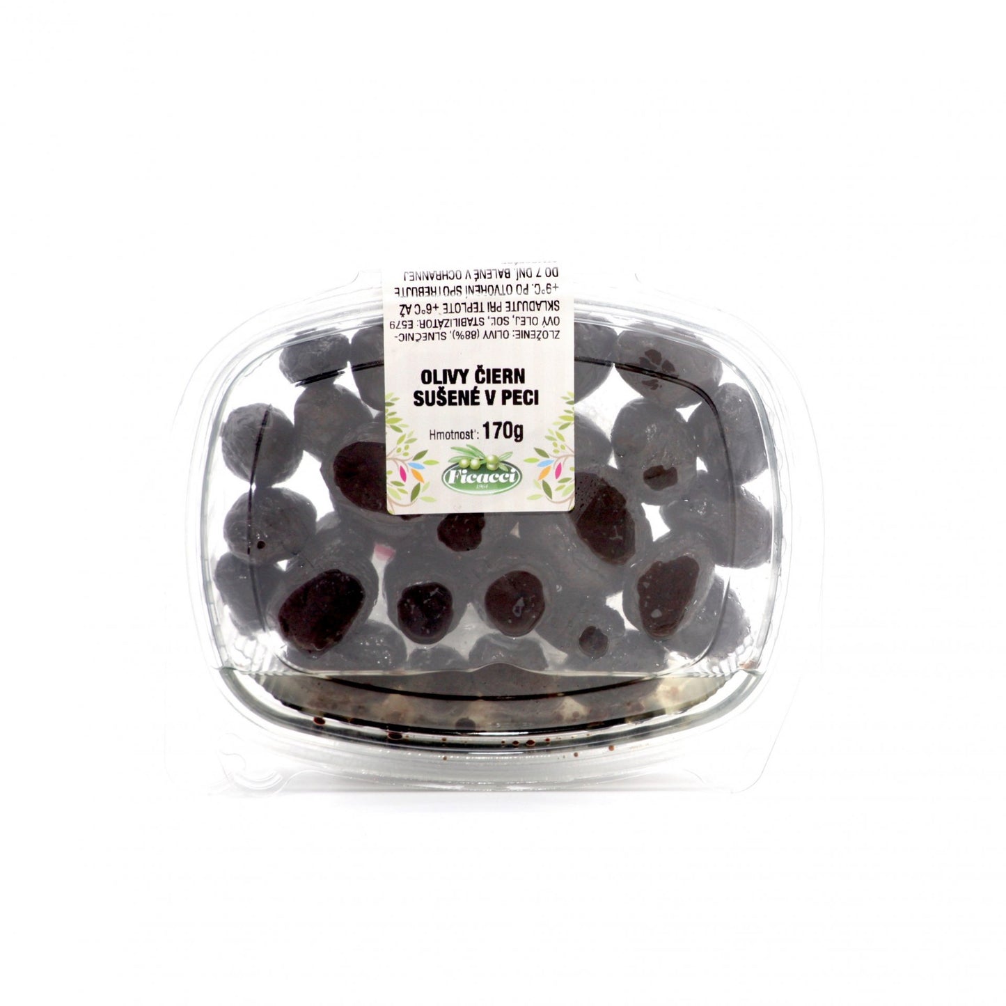 Čierne sušené olivy Conservolia 170g
