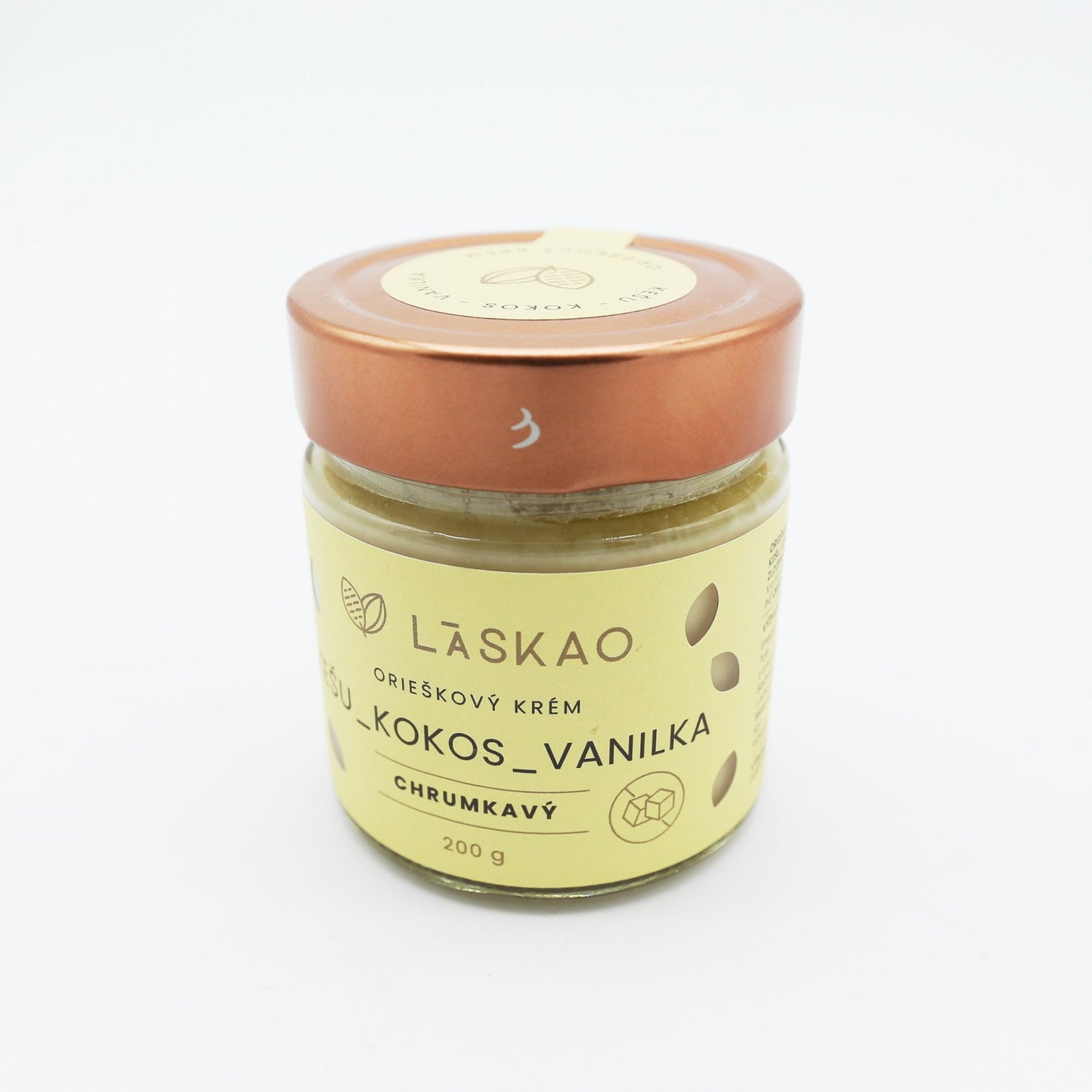 Orechový krém kešu, kokos, vanilka 200g