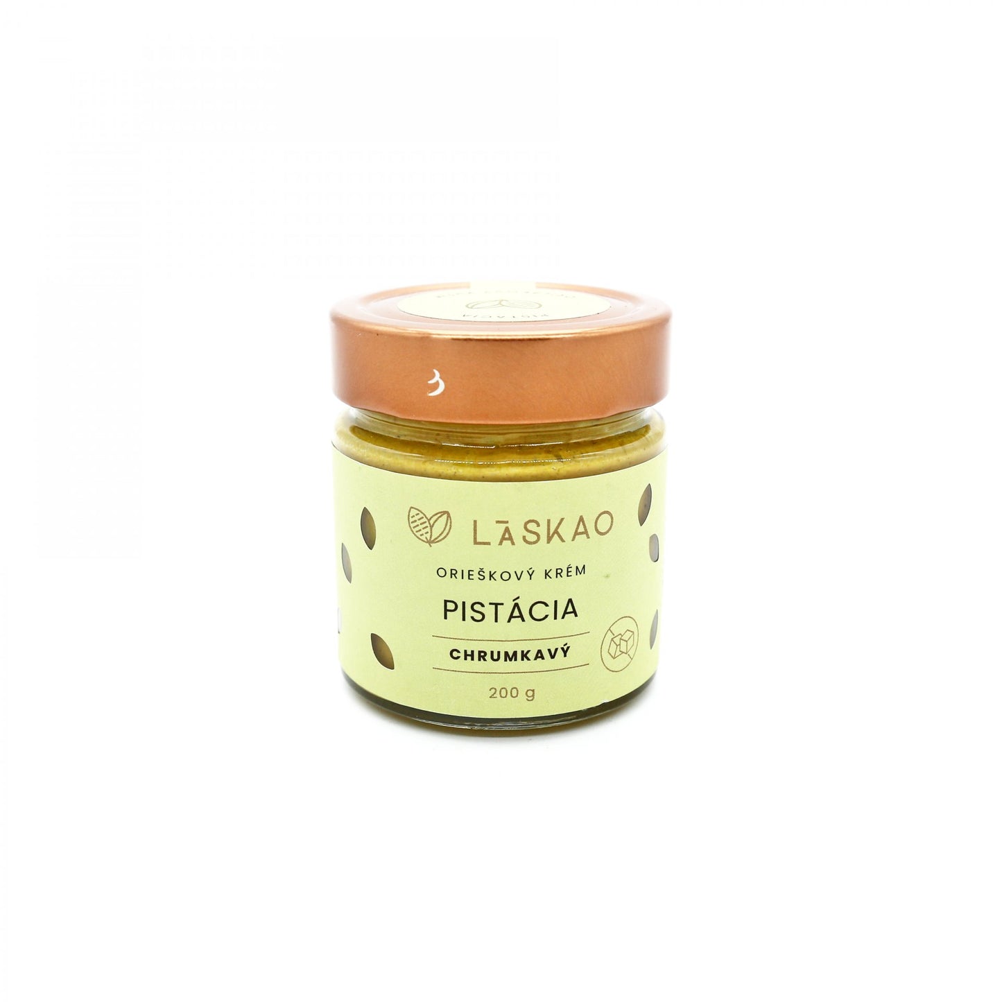 Pistáciový krém bez pridaného cukru 200g