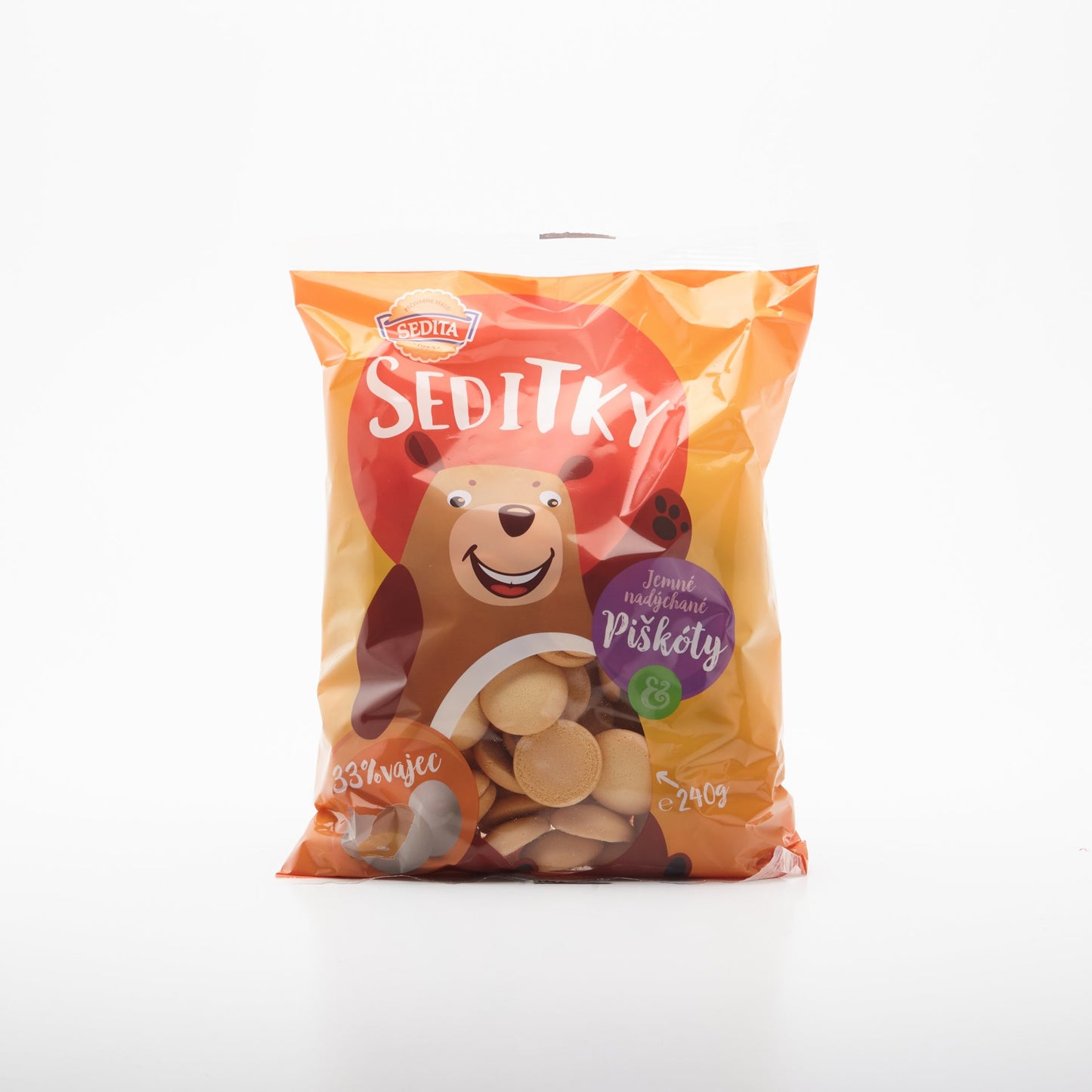 Seditky piškóty okrúhle 240g