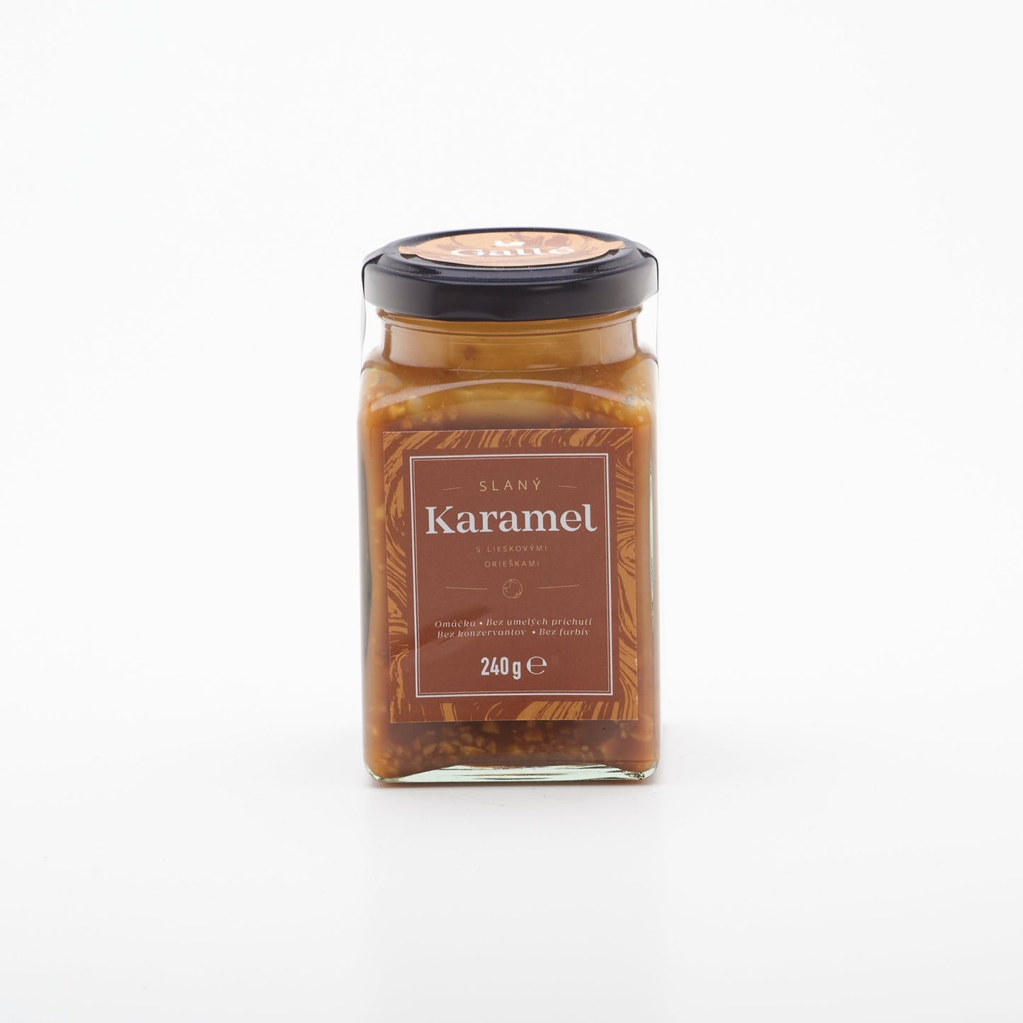 Slaný karamel s lies.orieškami 240g