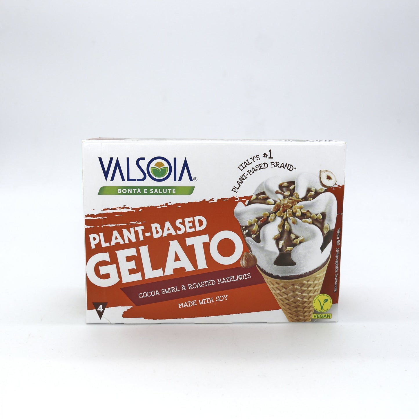 Soja zmrzlina-kornútok 4x120ml