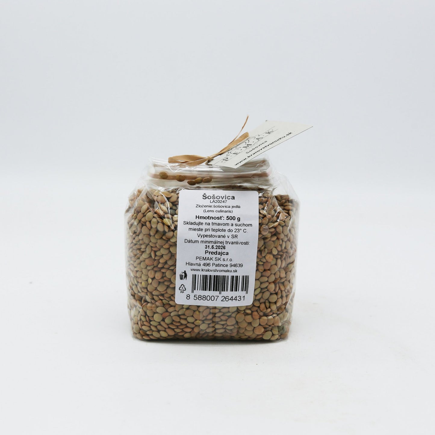 Šošovica 500g