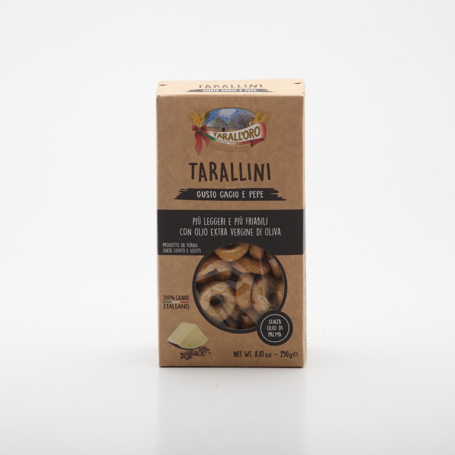 Tarallini Cacio e Pepe 250g