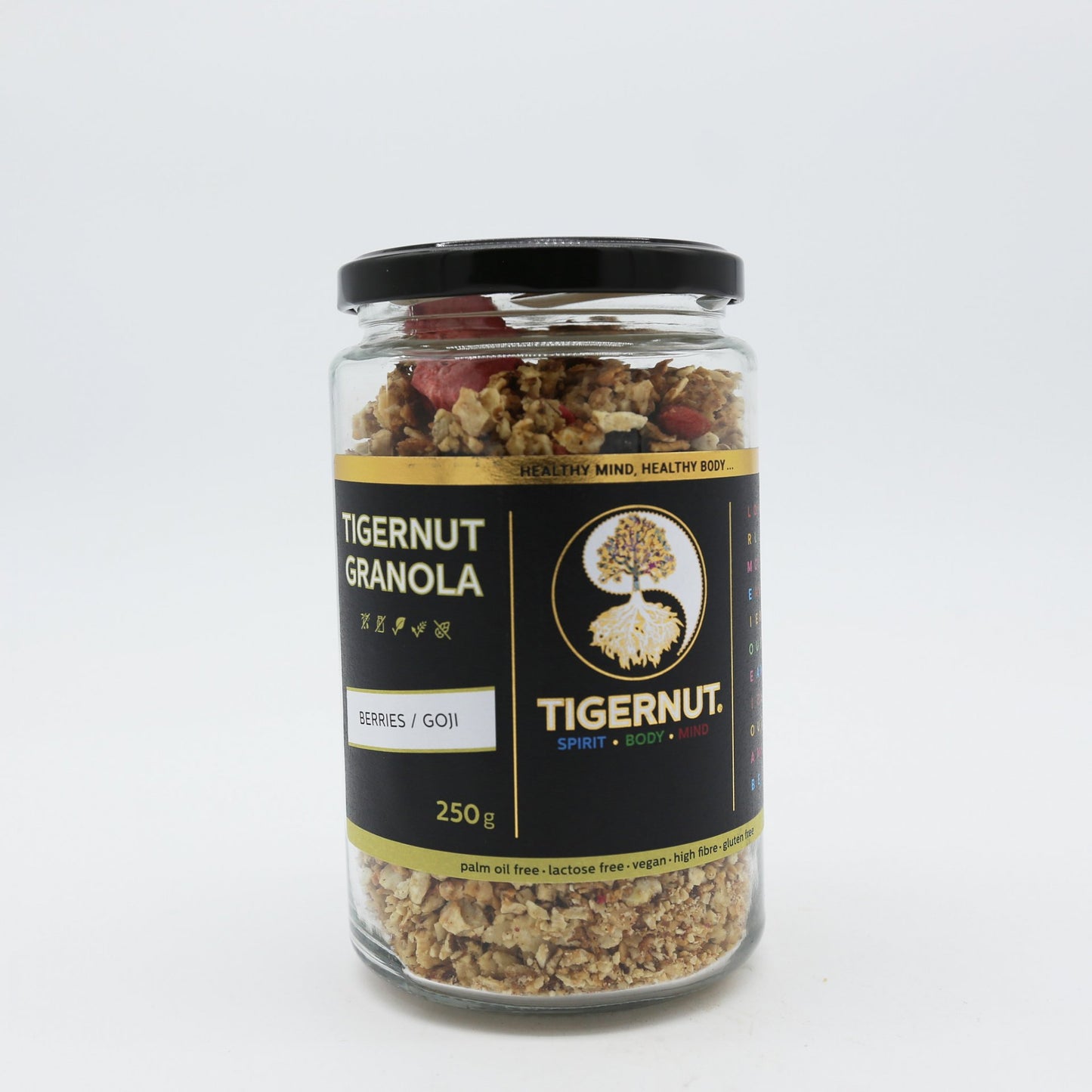 Tigernut granola s bobuľami a goji 250g