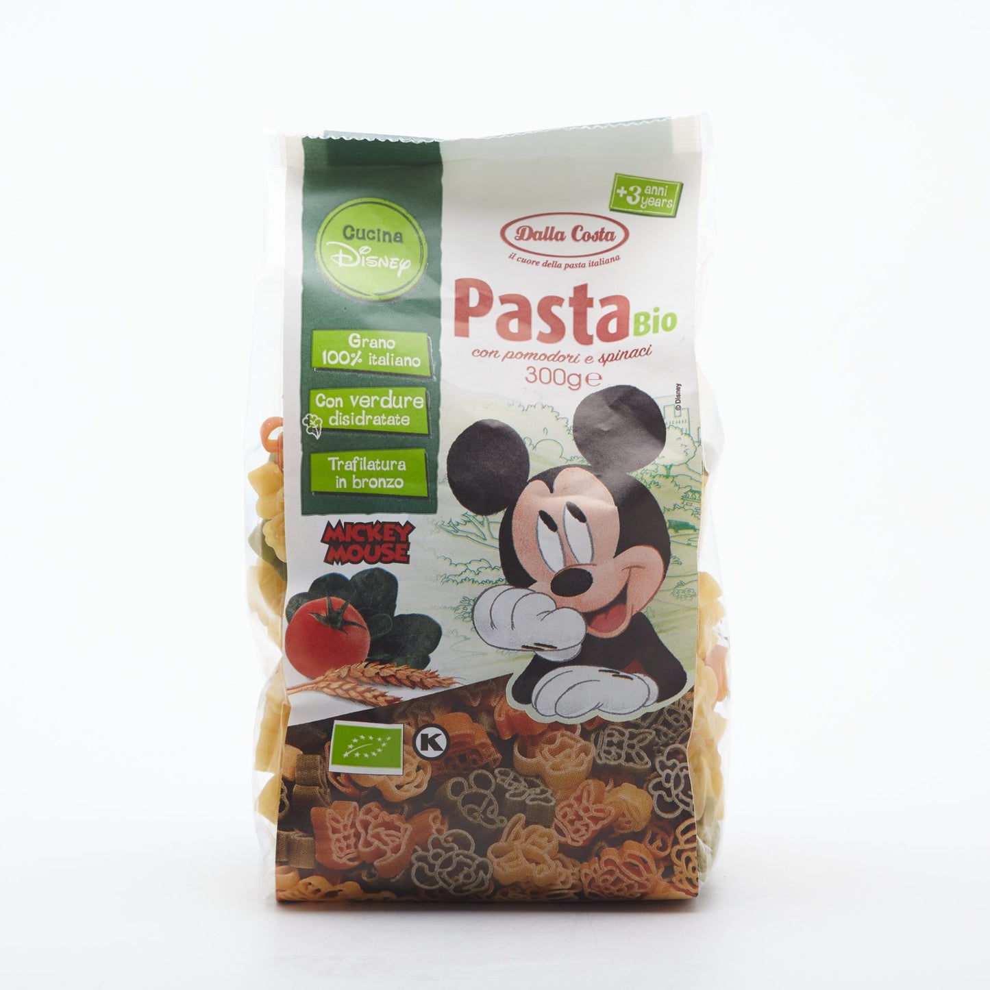 BIO Trojfarebné cestoviny Mickey 300g