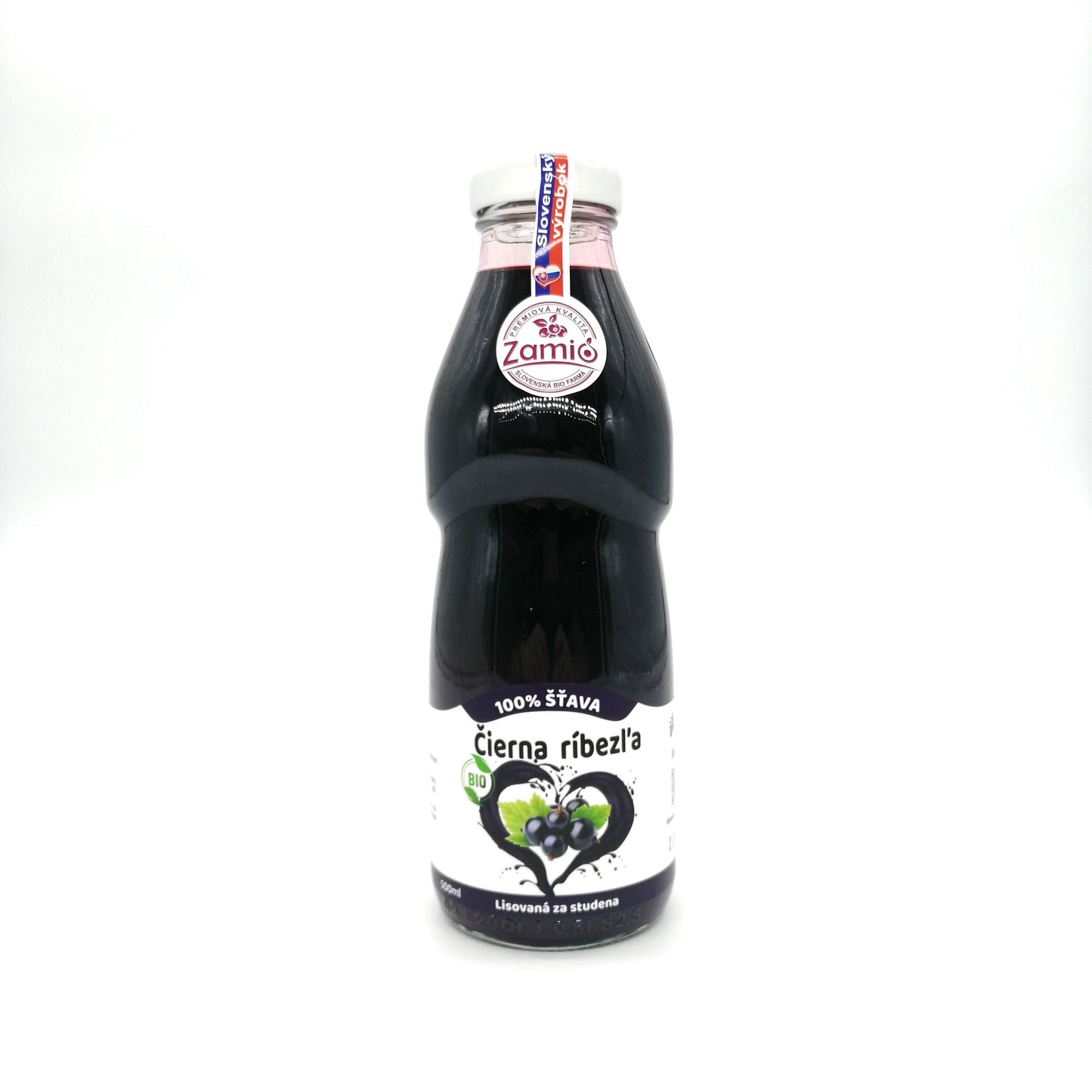 ZAMIO 100% BIO šťava ČIER.RÍBEZĽA 500ml