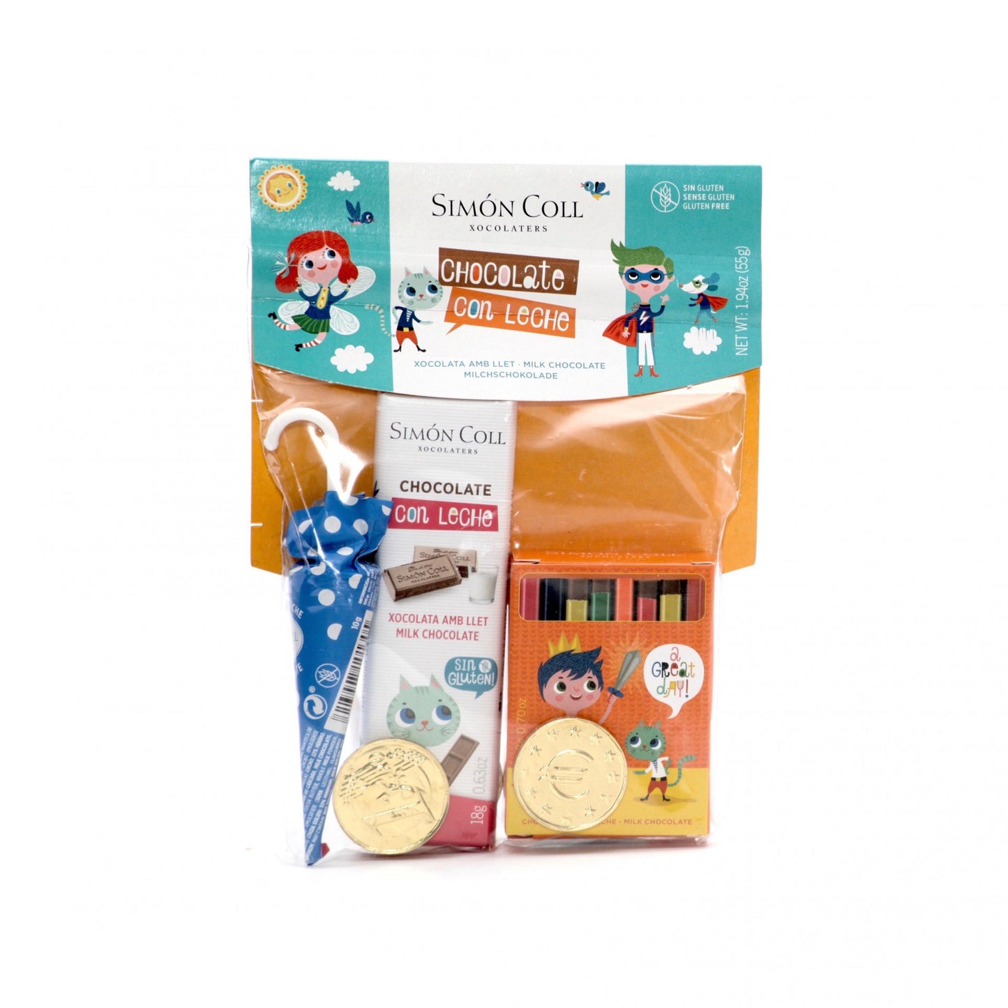 Balíček čokolád 55g