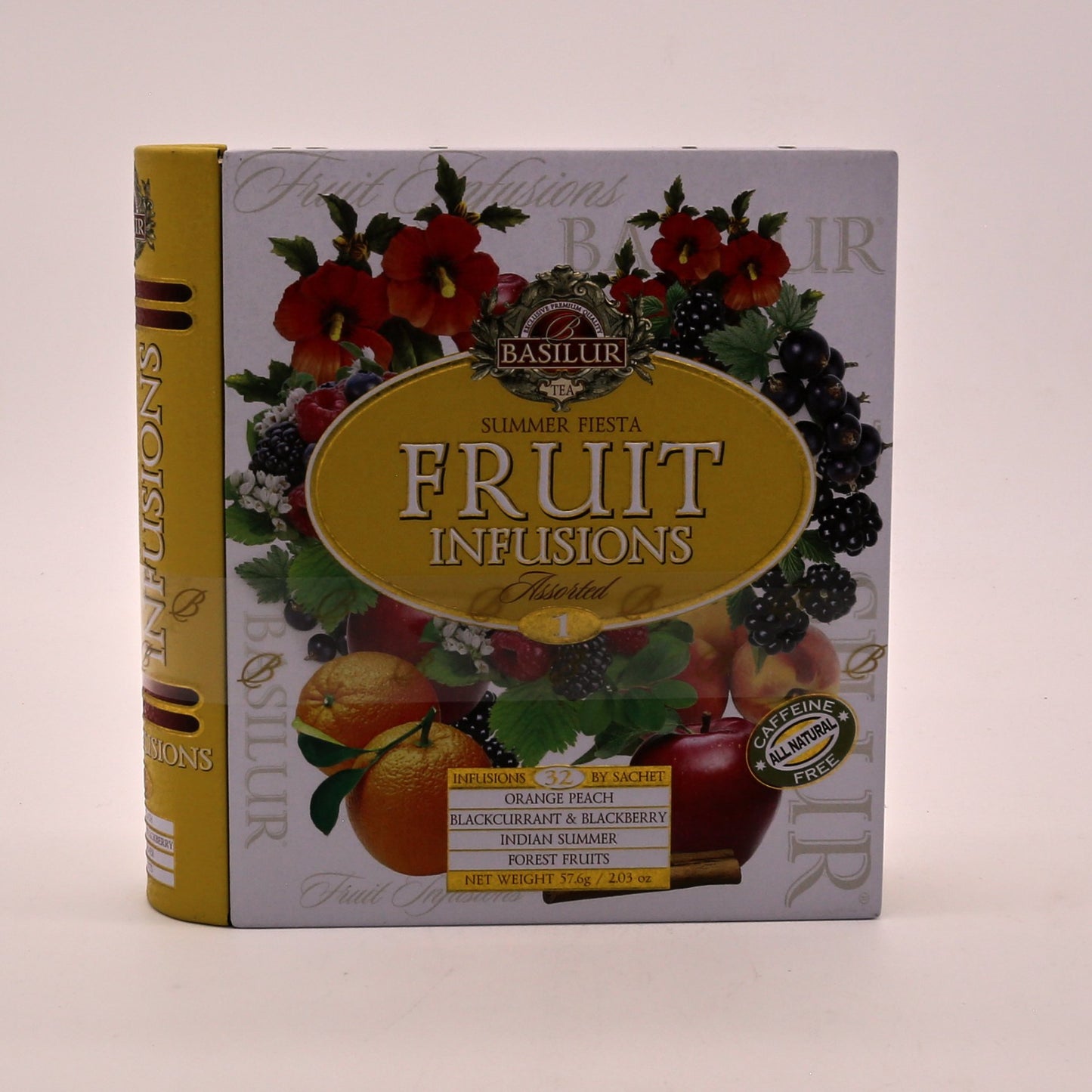 BASILUR Fruit Infusions Book 57,6g