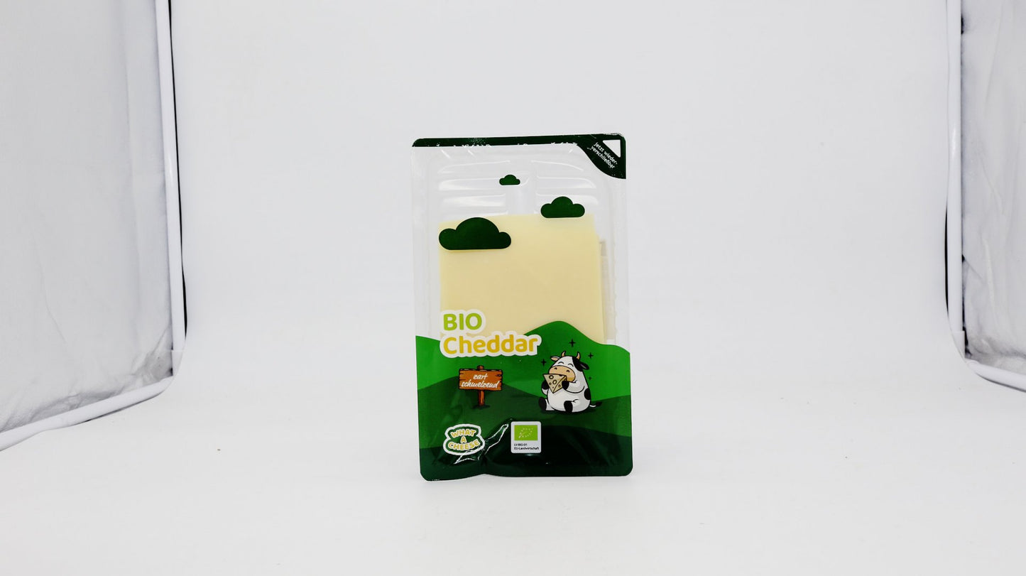 BIO Cheddar plátky 100g