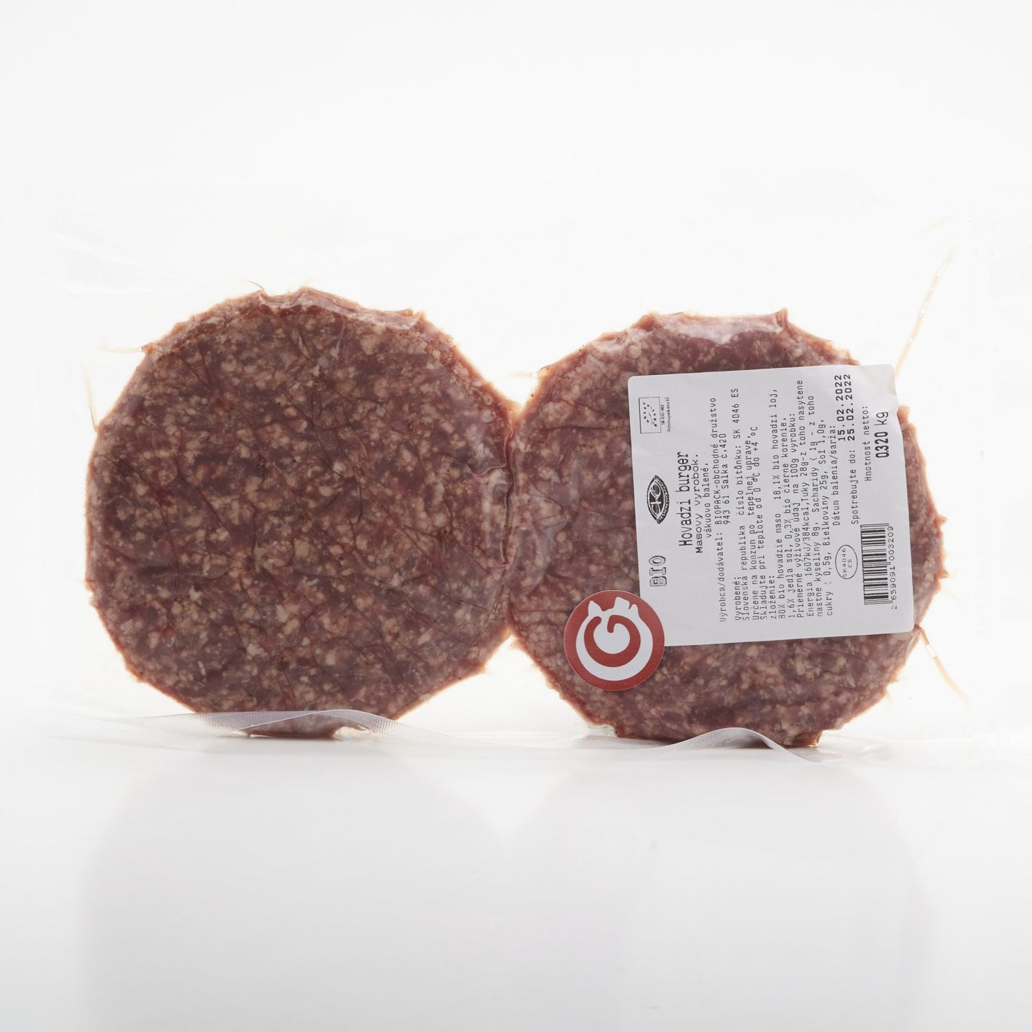 BIO Hovädzí burger