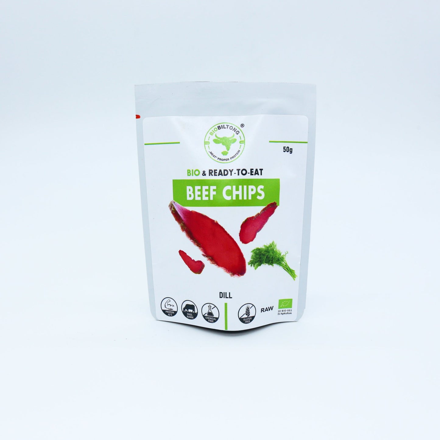 BIO Hovädzie Sušené Mäso - kôpor 50g