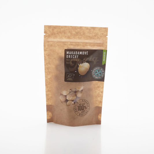 BIO Makadamové orechy solené 100g