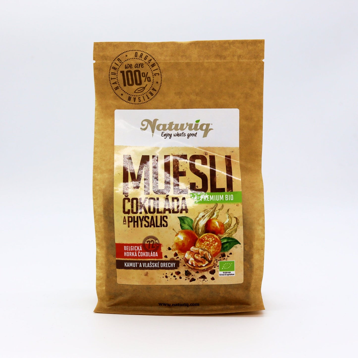 BIO Müsli čokoláda a physalis prem. 400g