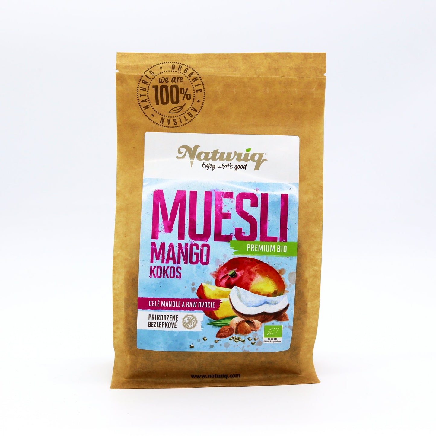 BIO Müsli mango a kokos premium 400g