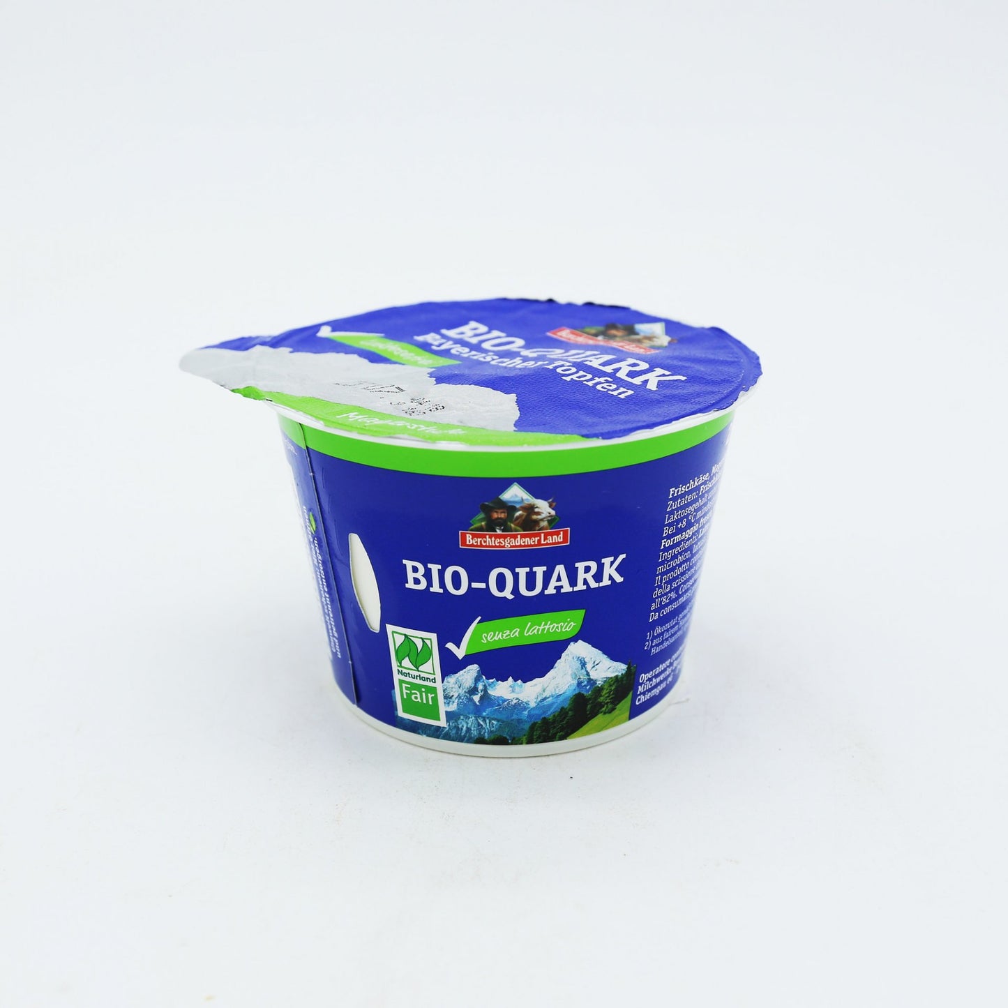 BIO Nízkotučný tvaroh bez laktózy 250g