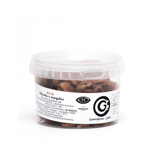 BIO Oškvarky z mangalice 200g