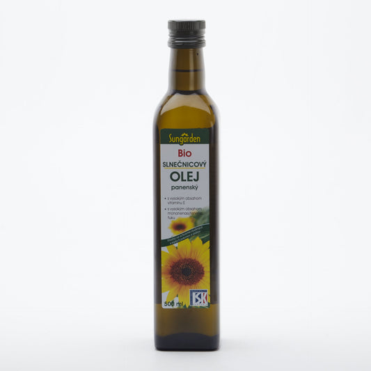 BIO panenský slnečnicový olej 500ml