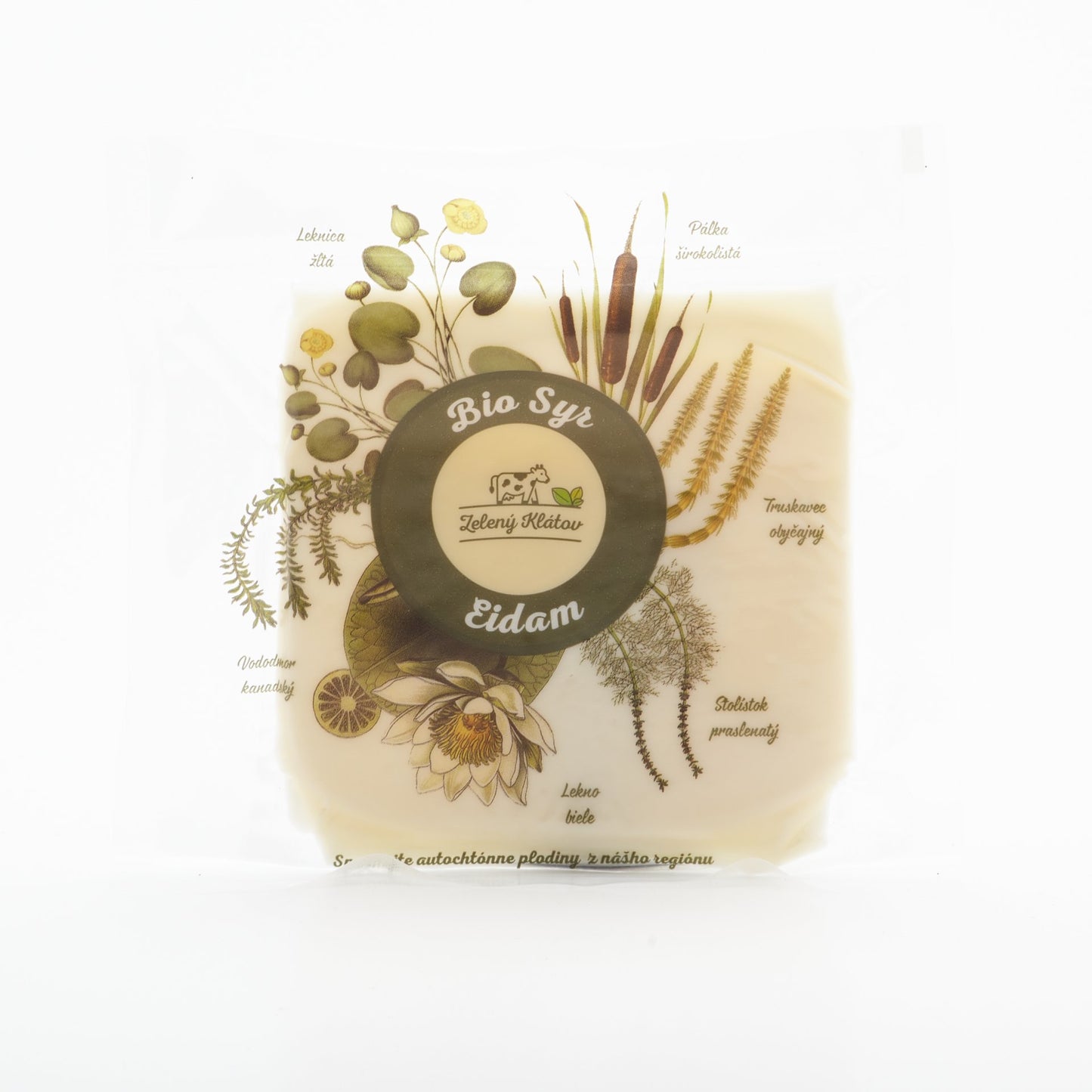 BIO syr typu Eidam plátky