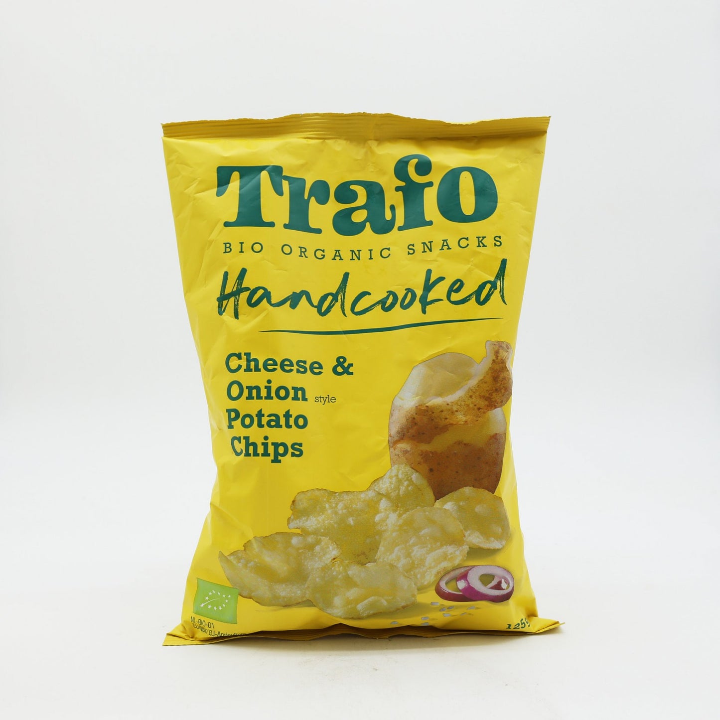 BIO Zemiakové lupienky syr a cibuľa 125g