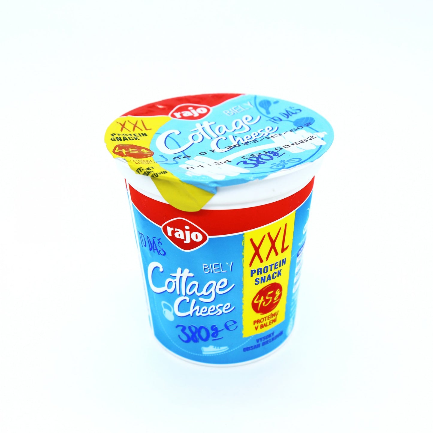 Cottage cheese natur  XXL biely 380g