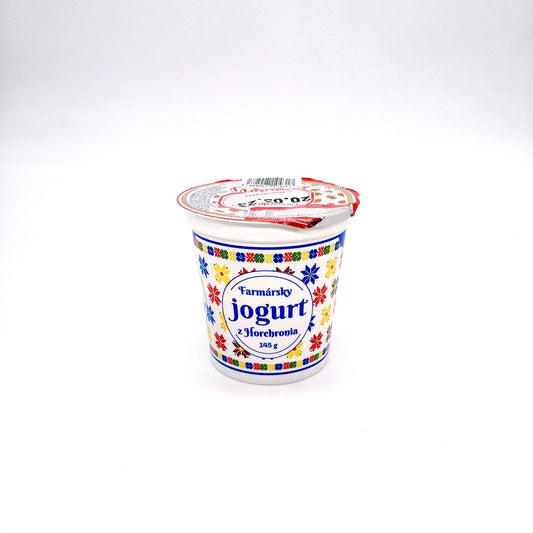Farmársky jogurt jahodový 145g