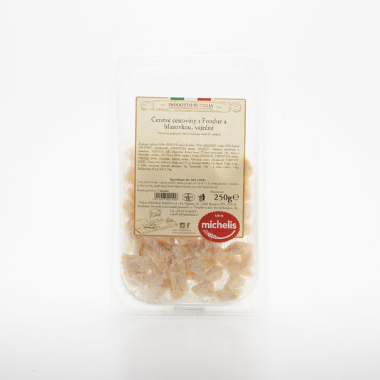 Cestoviny s fondue a hľuzovkou 250g