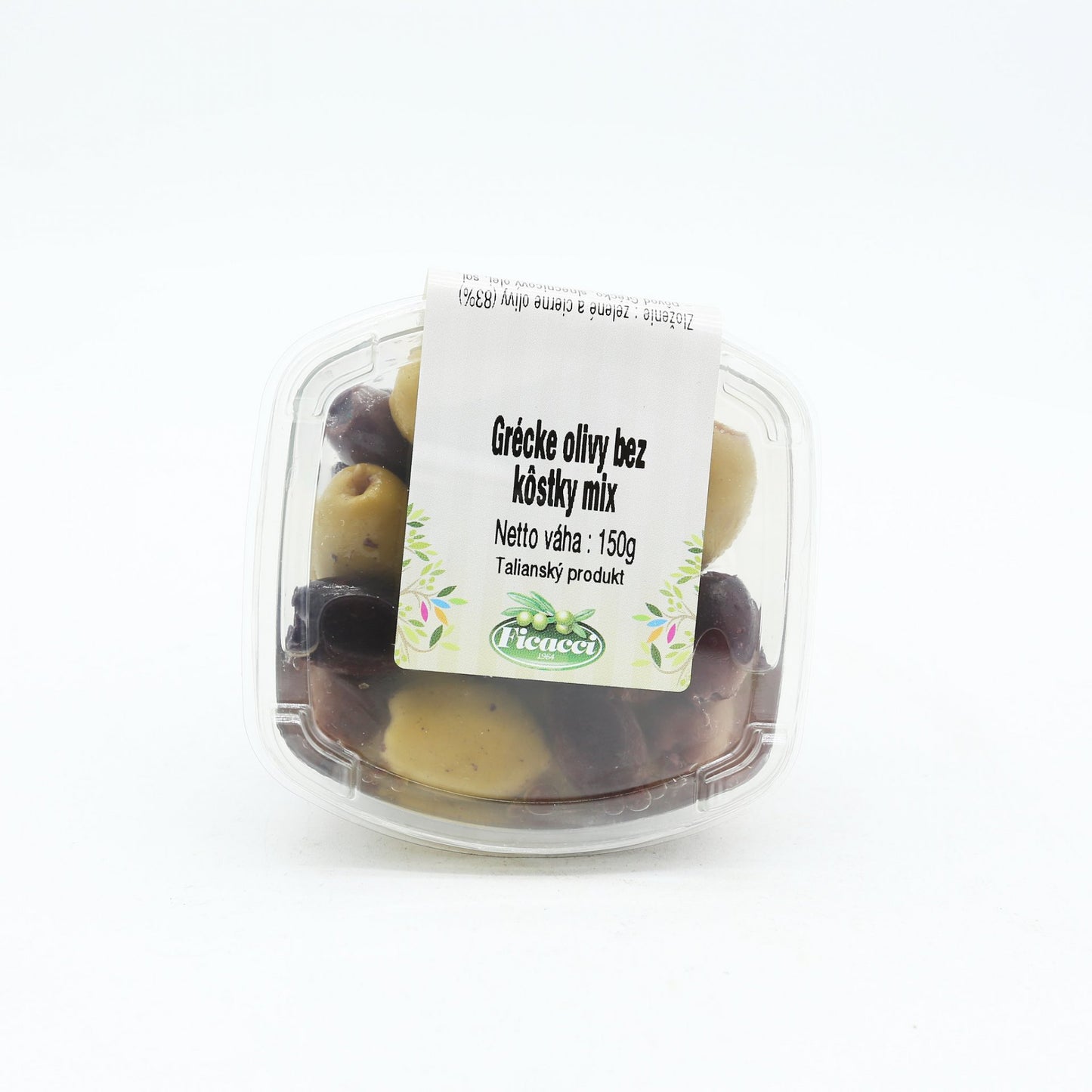 Grécke olivy bez kôstky MIX 150g