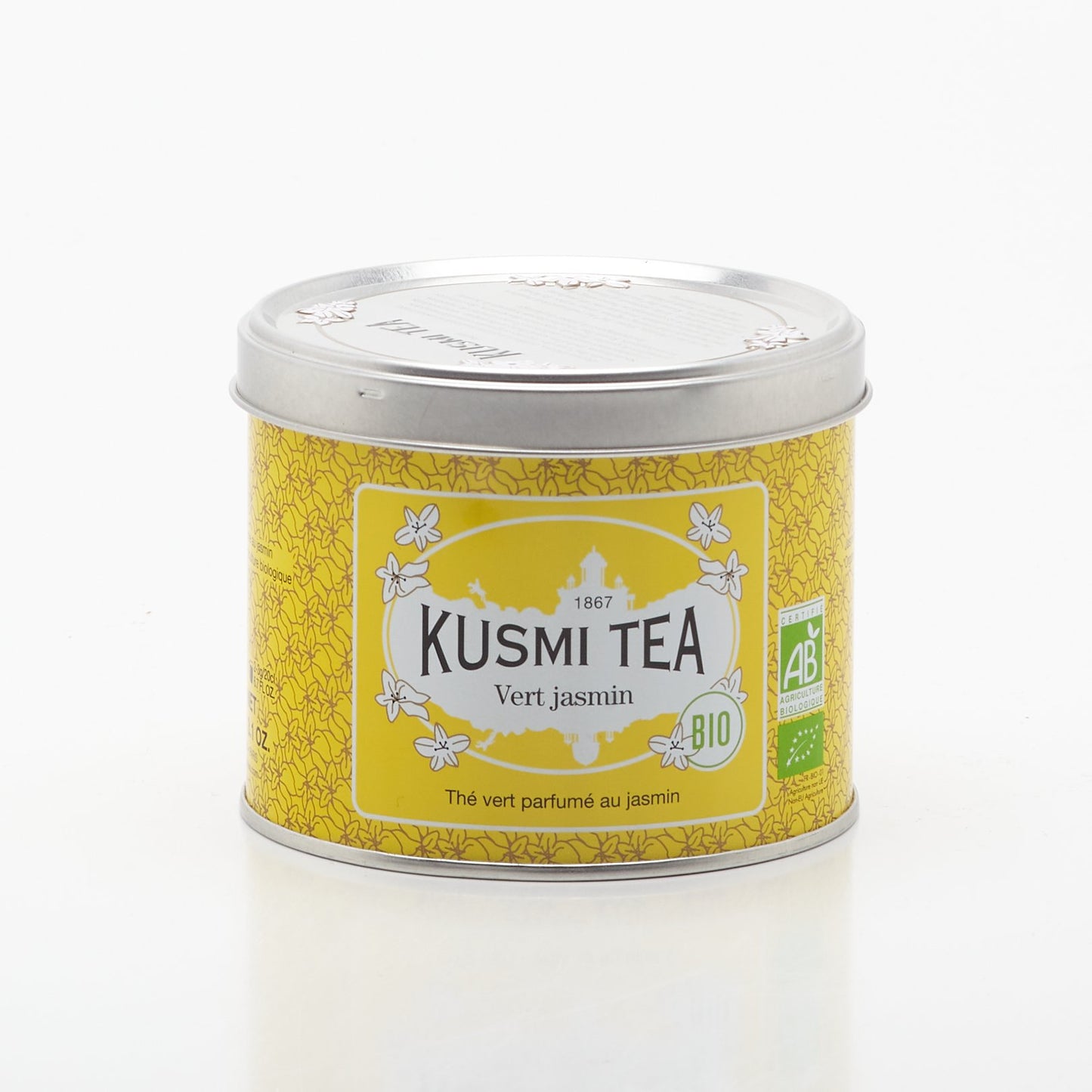 Kusmi BIO Green Jasmine plechovka 100g