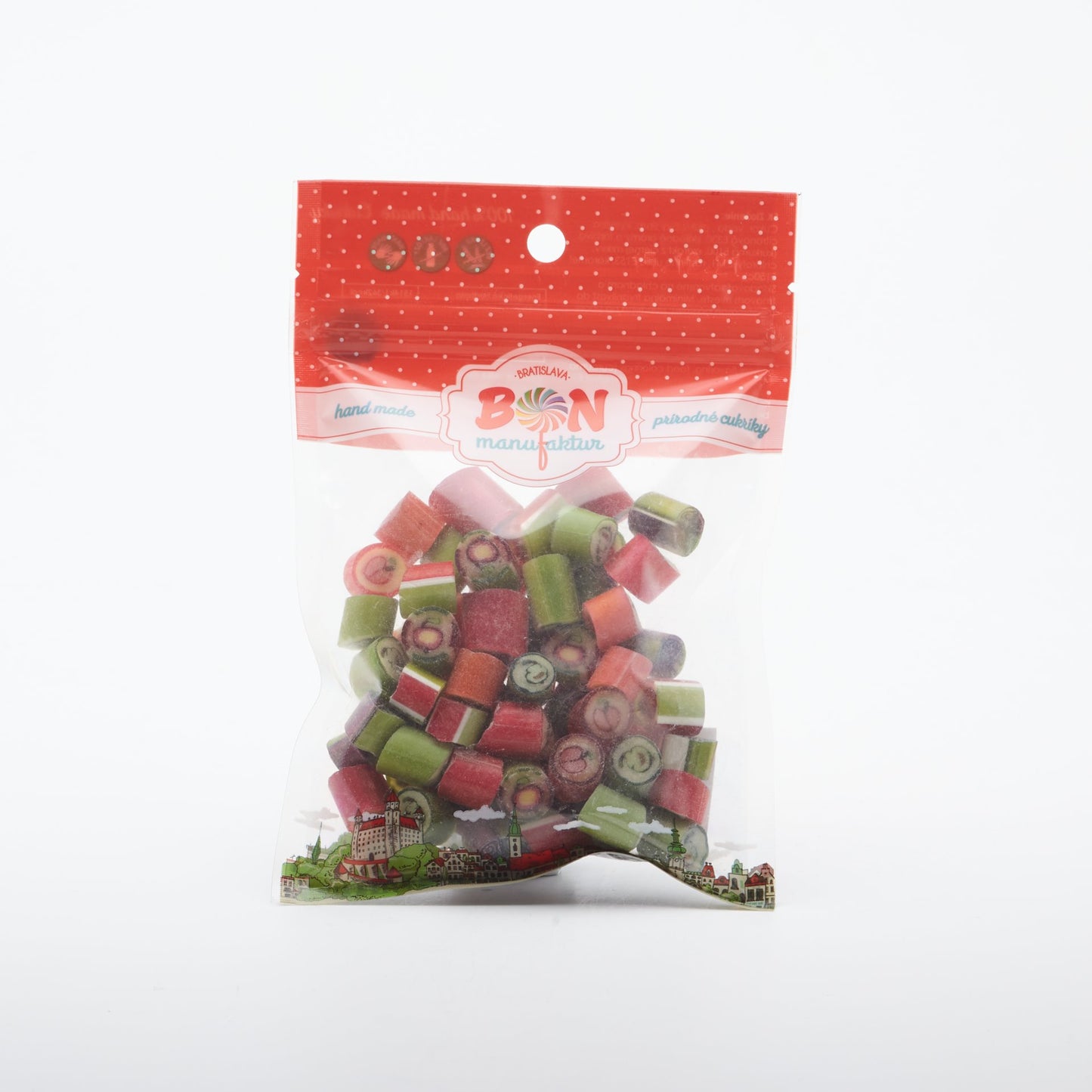 Handmade cukríky s prích. ovocný mix 80g