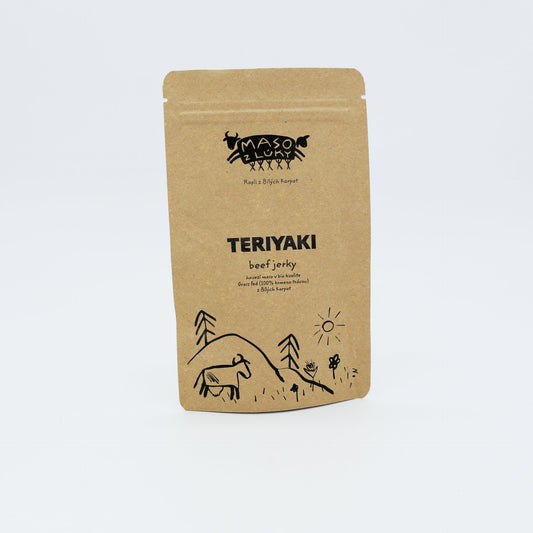 Hovädzie Jerky teriyaki 25g