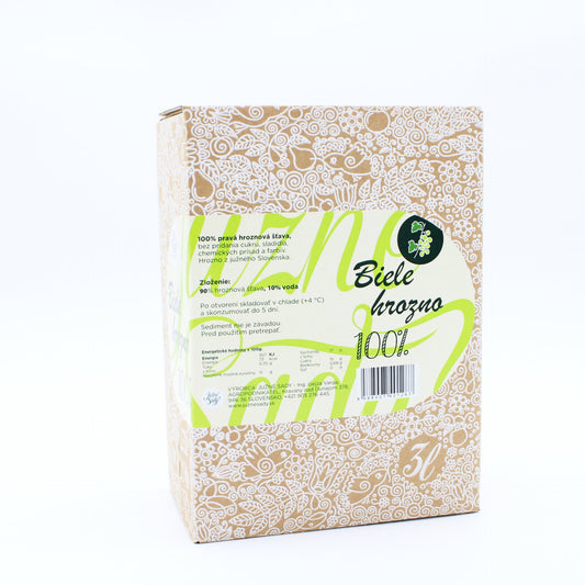 Hroznová šťava 100% 3l